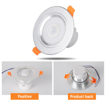 L&#39;inductiom du corps humain a conduit downlight